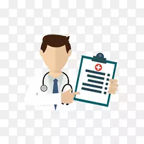 病人医学治疗医生健康卡通医生-空若网 病人医学治疗医生健康卡通医生-空若网