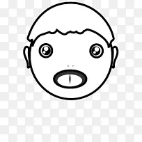 鼻子白色人类行为眼睛剪辑艺术眼-空若网 鼻子白色人类行为眼睛剪辑艺术眼-空若网