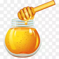 蜂蜜节救世主蜜蜂健康油手绘蜂蜜-空若网 蜂蜜节救世主蜜蜂健康油手绘蜂蜜-空若网