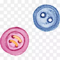 水彩画按钮.绘图按钮-空若网 水彩画按钮.绘图按钮-空若网