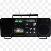 立体声音响紧凑型盒式收音机-空若网 立体声音响紧凑型盒式收音机-空若网