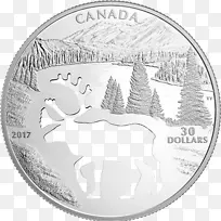 银币鹿银币北方林地驯鹿硬币-空若网 银币鹿银币北方林地驯鹿硬币-空若网