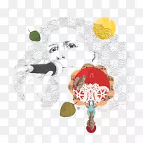 平面设计创意插画-有创意的女人演唱阿凡达-空若网 平面设计创意插画-有创意的女人演唱阿凡达-空若网