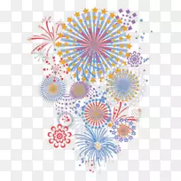 图形设计花瓣对称图案-烟花-空若网 图形设计花瓣对称图案-烟花-空若网