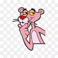 粉色黑豹标志-空若网 粉色黑豹标志-空若网