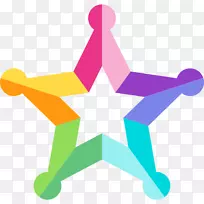 电脑图标剪辑艺术明星标志-空若网 电脑图标剪辑艺术明星标志-空若网