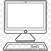 台式电脑显示器剪贴画键盘-空若网 台式电脑显示器剪贴画键盘-空若网