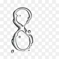 数字字体.数字水滴-空若网 数字字体.数字水滴-空若网