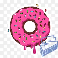 邓肯甜甜圈食物t恤-空若网 邓肯甜甜圈食物t恤-空若网