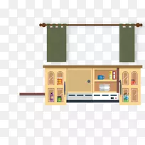 厨房用具-食品插图-床、窗帘和橱柜-空若网 厨房用具-食品插图-床、窗帘和橱柜-空若网