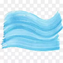 水彩画-水彩海滩-空若网 水彩画-水彩海滩-空若网