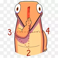 手指喙夹艺术设计-空若网 手指喙夹艺术设计-空若网