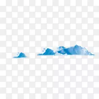 蓝蓝的天空-冰山-空若网 蓝蓝的天空-冰山-空若网