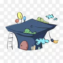 卡通博士插图-卡通医生帽-空若网 卡通博士插图-卡通医生帽-空若网