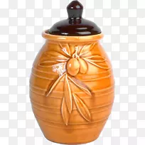 橙色棕色剪贴画-橙色花纹罐-空若网 橙色棕色剪贴画-橙色花纹罐-空若网