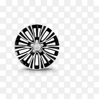 2018年福特c-max混合钛车合金车轮-空若网 2018年福特c-max混合钛车合金车轮-空若网