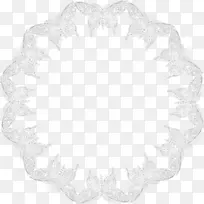 白色黑色花边蝴蝶花环-空若网 白色黑色花边蝴蝶花环-空若网