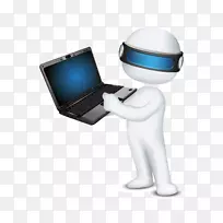 笔记本电脑三维计算机图形插图.笔记本-空若网 笔记本电脑三维计算机图形插图.笔记本-空若网