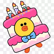 生日蛋糕线朋友贴纸剪贴画-生日-空若网 生日蛋糕线朋友贴纸剪贴画-生日-空若网