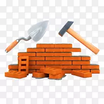 建筑工程建筑材料工具施工工人砖头锤铲-空若网 建筑工程建筑材料工具施工工人砖头锤铲-空若网