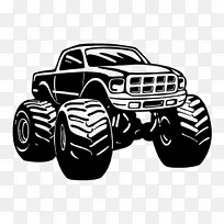 汽车巨无霸卡车贴纸-空若网 汽车巨无霸卡车贴纸-空若网