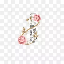 玫瑰花水彩画.彩色牡丹装饰-空若网 玫瑰花水彩画.彩色牡丹装饰-空若网