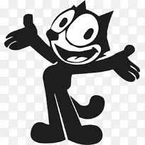 猫卡通无声电影人物费利克斯-猫-空若网 猫卡通无声电影人物费利克斯-猫-空若网