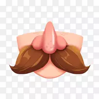 卡通插图-卡通爷爷胡子-空若网 卡通插图-卡通爷爷胡子-空若网