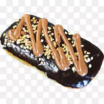 巧克力冻甜点-枫培根甜甜圈-空若网 巧克力冻甜点-枫培根甜甜圈-空若网