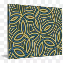 钴蓝视觉艺术对称线图案线-空若网 钴蓝视觉艺术对称线图案线-空若网