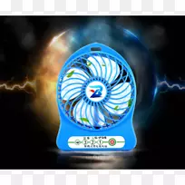 钴蓝桌面壁纸微电脑-迷你风扇-空若网 钴蓝桌面壁纸微电脑-迷你风扇-空若网