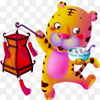 动画插图-虎年庙会-空若网 动画插图-虎年庙会-空若网