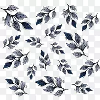 水彩画图案-蓝色手绘水彩画图案-空若网 水彩画图案-蓝色手绘水彩画图案-空若网