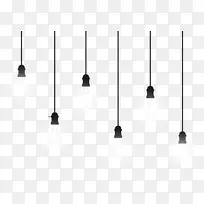 黑白线对称图案不同功率白炽灯-空若网 黑白线对称图案不同功率白炽灯-空若网