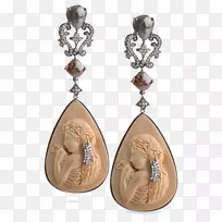 耳环珠宝钻石宝石天使耳环-空若网 耳环珠宝钻石宝石天使耳环-空若网