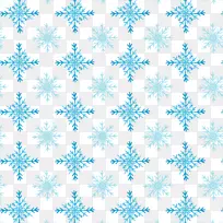 插图-蓝色雪花背景-空若网 插图-蓝色雪花背景-空若网