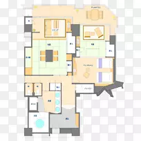 平面图建筑立面-浴室地板-空若网 平面图建筑立面-浴室地板-空若网