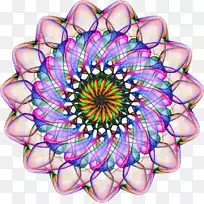 万花筒对称圆图案圆-空若网 万花筒对称圆图案圆-空若网
