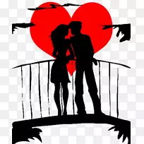 剪影模版摄影艺术-桥对-空若网 剪影模版摄影艺术-桥对-空若网