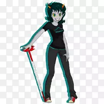 霍马斯克画的米斯美尤斯·德维安特-点缀着花点的鬣狗-空若网 霍马斯克画的米斯美尤斯·德维安特-点缀着花点的鬣狗-空若网