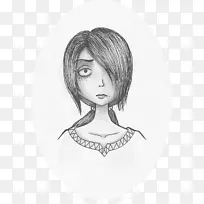 鼻纹艺术前额眉毛素描-鼻子-空若网 鼻纹艺术前额眉毛素描-鼻子-空若网