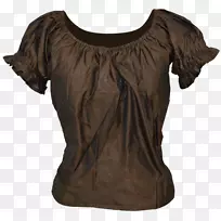 衬衫肩袖上衣-空若网 衬衫肩袖上衣-空若网