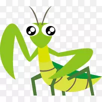 螳螂昆虫剪贴画-昆虫-空若网 螳螂昆虫剪贴画-昆虫-空若网