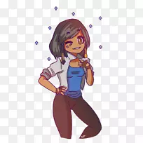 智人手指卡通紫色-空若网 智人手指卡通紫色-空若网