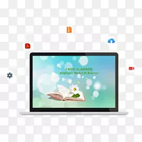 电脑显示器多媒体显示广告桌面壁纸演示程序-空若网 电脑显示器多媒体显示广告桌面壁纸演示程序-空若网