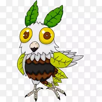 猫头鹰昆虫开花植物剪贴画猫头鹰-空若网 猫头鹰昆虫开花植物剪贴画猫头鹰-空若网