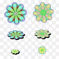 切花对称体饰图案.有的-空若网 切花对称体饰图案.有的-空若网