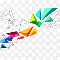 几何三角形多边形线-三角形-空若网 几何三角形多边形线-三角形-空若网