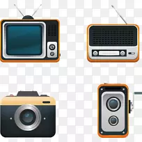 电视彩绘电视收音机-空若网 电视彩绘电视收音机-空若网