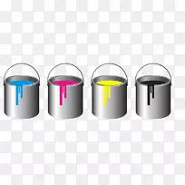 ������ҵī�д�ӡ��ӡˢ��ɫ����Ͱ-������